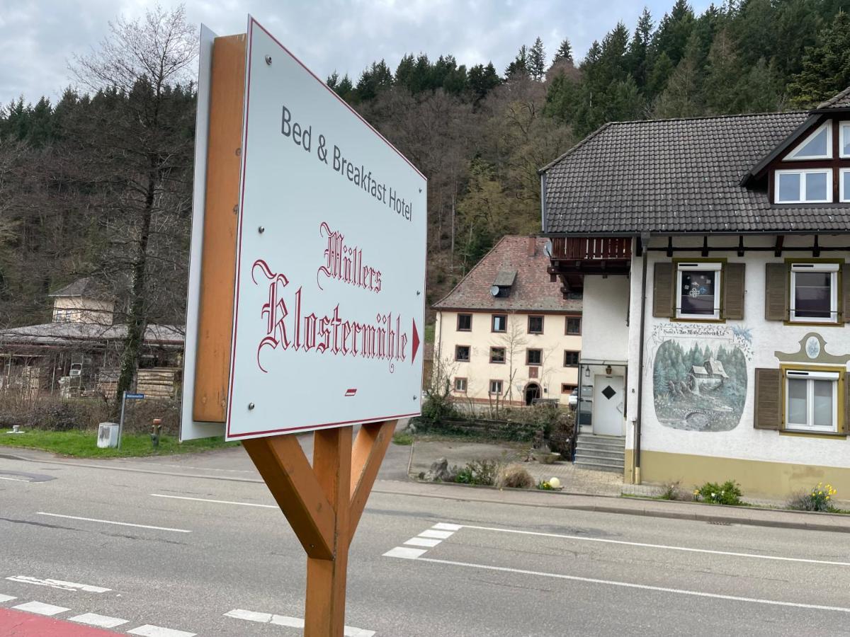 Bed & Breakfast Muellers Klostermuehle 뮌스테르탈 외부 사진